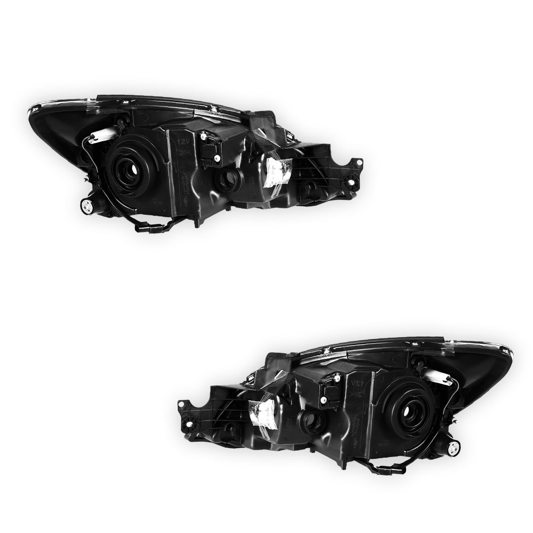 Mitsubishi Lancer CH (2006 - 2007) Chrome OEM Style Headlights LH + RH