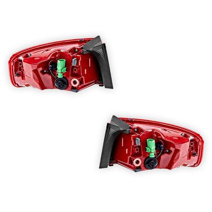 Audi A4 B8 (2007 - 2015) Genuine Red / White LED Tail Lights LH + RH