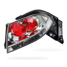 Mitsubishi Lancer CH (2004 - 2006) Clear / Red Halogen OEM Style Tail Lights LH + RH