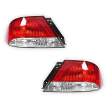 Mitsubishi Lancer CG (2002 - 2003) Clear / Red OEM Style Tail Lights LH + RH