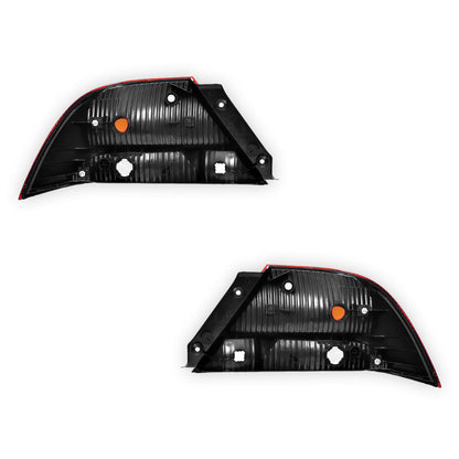 Mitsubishi Lancer CG (2002 - 2003) Clear / Red OEM Style Tail Lights LH + RH