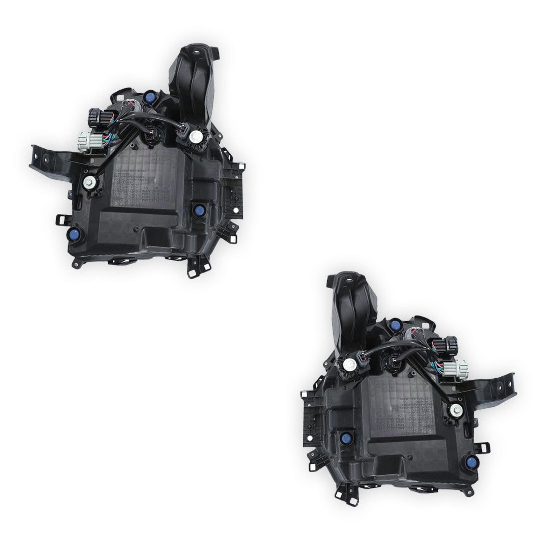 Mitsubishi Outlander ZM (2021 - 2025) Genuine Clear / Black LED Headlights LH + RH