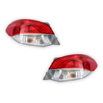 Mitsubishi Mirage LA (2014 - 2020) Genuine Red / Clear Tail Lights LH + RH