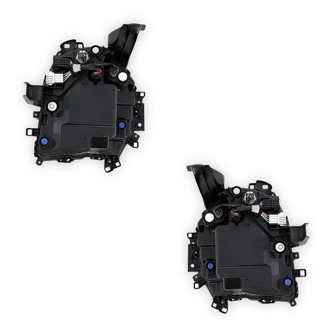 Mitsubishi Outlander ZM (2021 - 2025) Genuine Clear / Black LED Headlights LH + RH