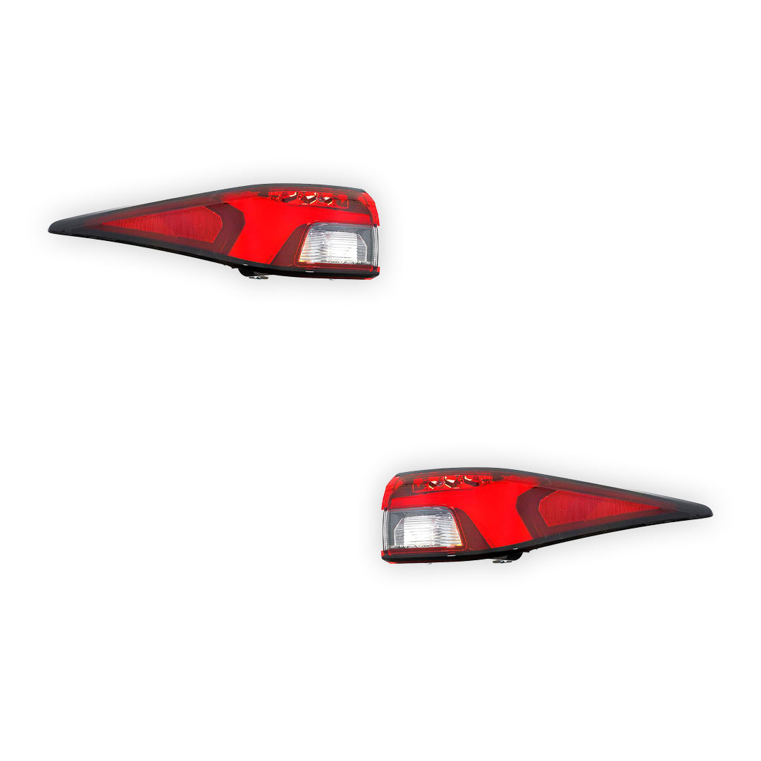 Mitsubishi Outlander ZM (2021 - 2025) Genuine Clear / Red LED Tail Lights LH + RH