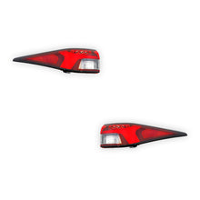 Mitsubishi Outlander ZM (2021 - 2025) Genuine Clear / Red LED Tail Lights LH + RH