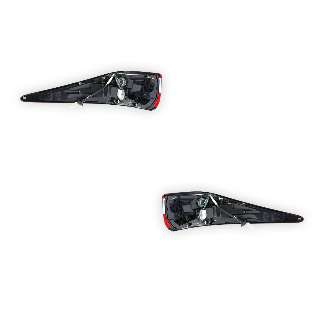 Mitsubishi Outlander ZM (2021 - 2025) Genuine Clear / Red LED Tail Lights LH + RH