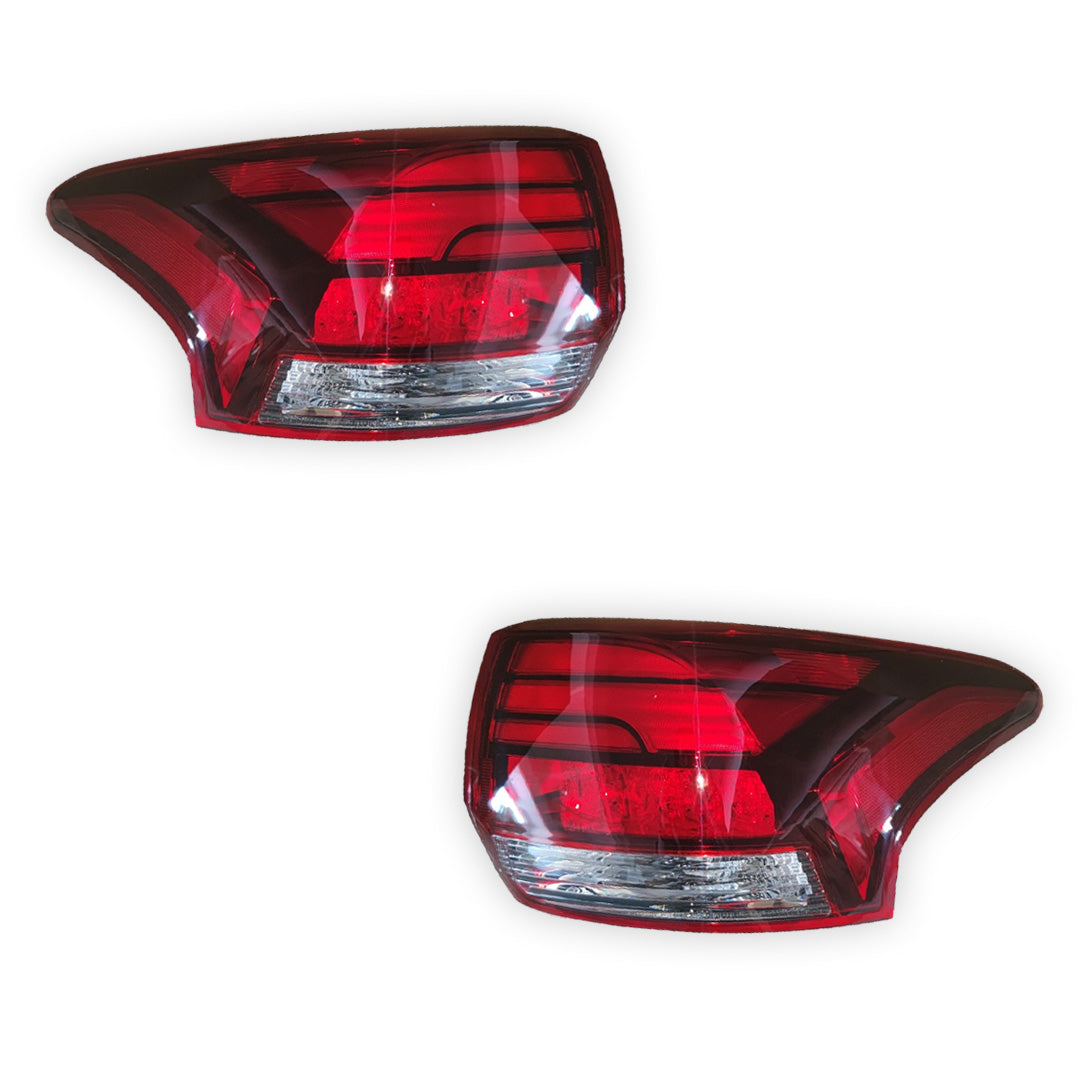 Mitsubishi Outlander ZL (2018 - 2021) Outer Red LED OEM Style Tail Lights LH + RH