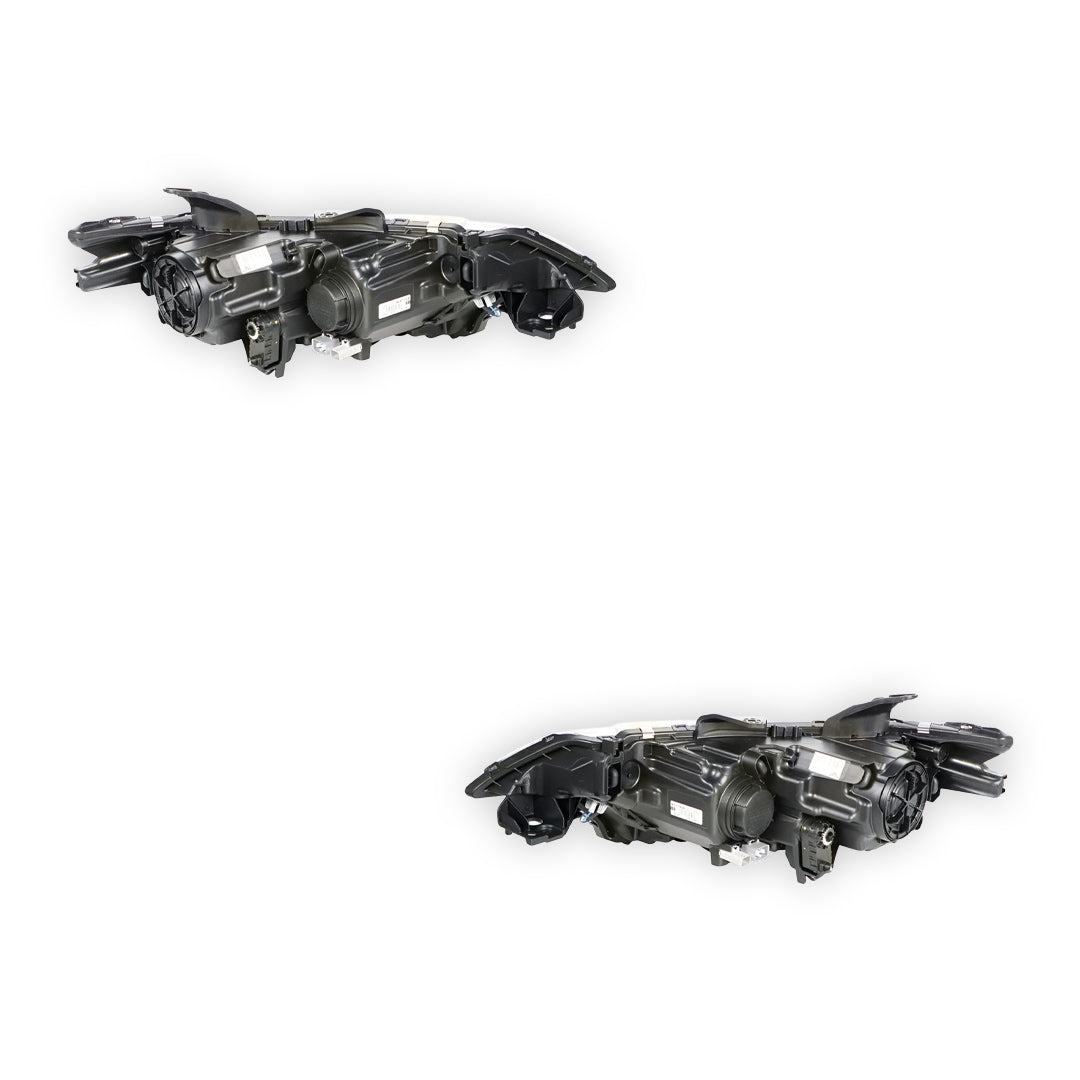 Mitsubishi Outlander ZK (2015 - 2018) Genuine Clear / Black Xenon Headlights LH + RH