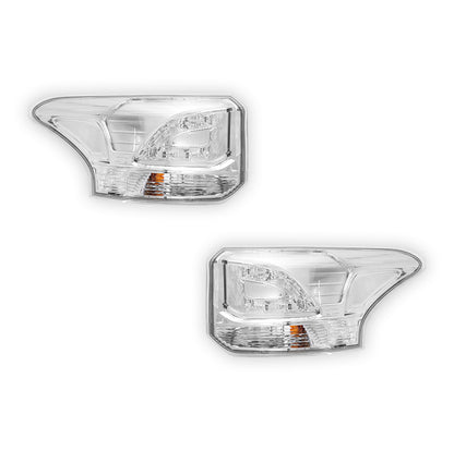 Mitsubishi Outlander ZJ (2012 - 2014) Genuine Outer Red / White Tail Lights LH + RH