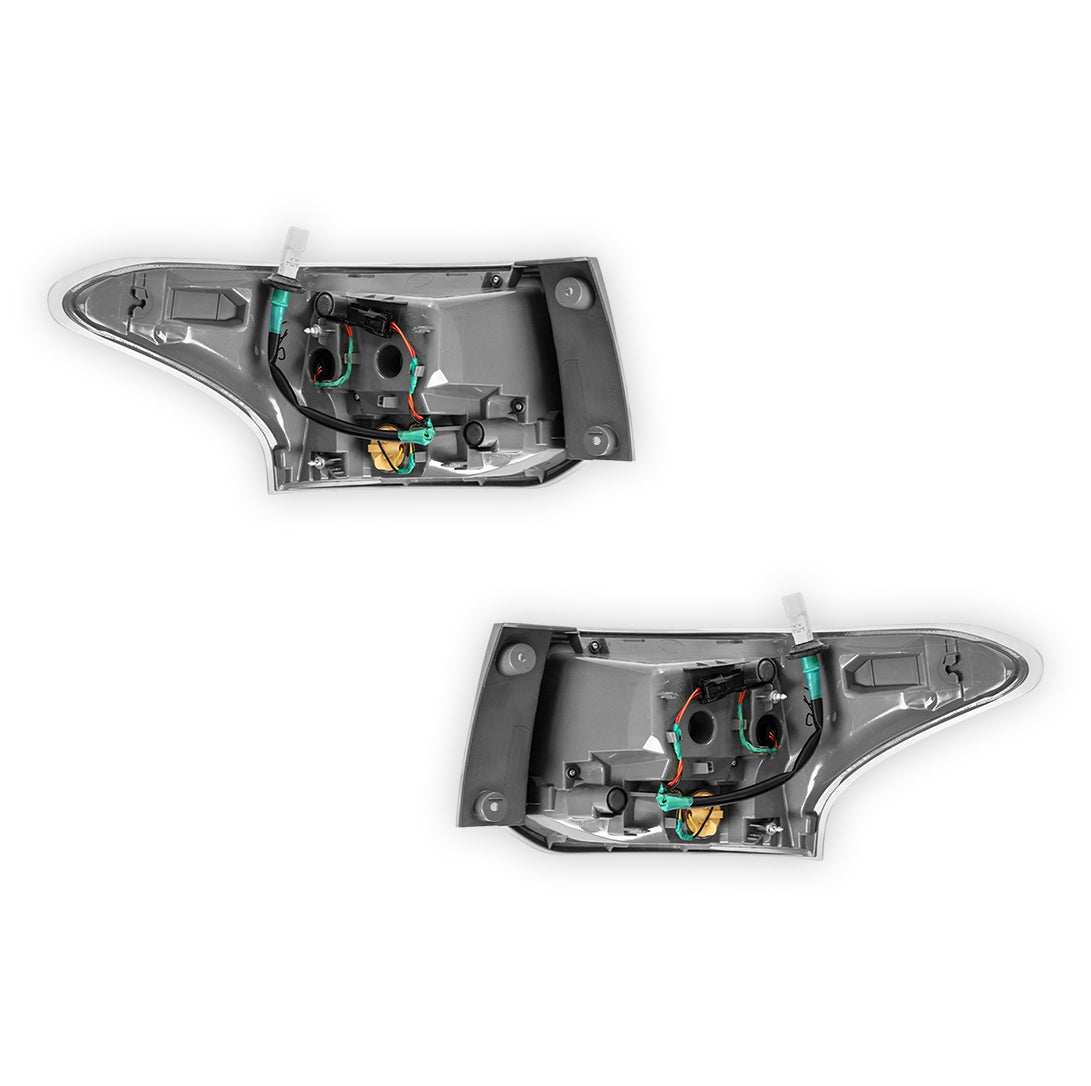 Mitsubishi Outlander ZJ (2012 - 2014) Genuine Outer Red / White Tail Lights LH + RH
