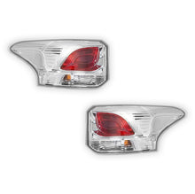 Mitsubishi Outlander ZJ (2012 - 2014) Genuine Clear LED Tail Lights LH + RH