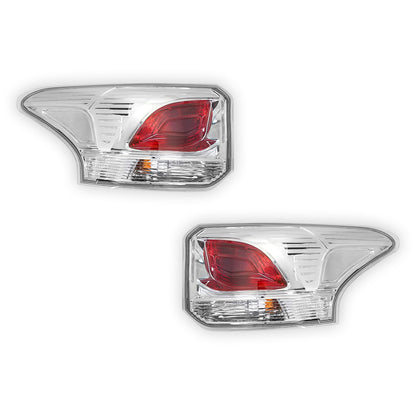 Mitsubishi Outlander ZJ (2012 - 2014) Genuine Clear LED Tail Lights LH + RH