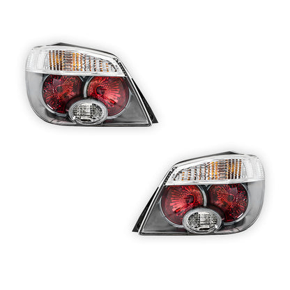 Mitsubishi Outlander ZF (2004 - 2006) Clear Halogen OEM Style Tail Lights LH + RH