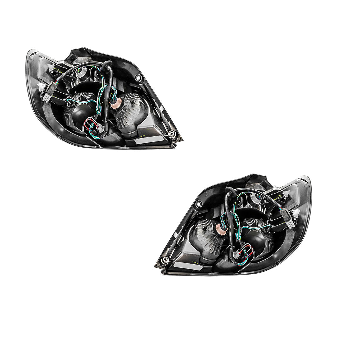 Mitsubishi Outlander ZF (2004 - 2006) Clear Halogen OEM Style Tail Lights LH + RH