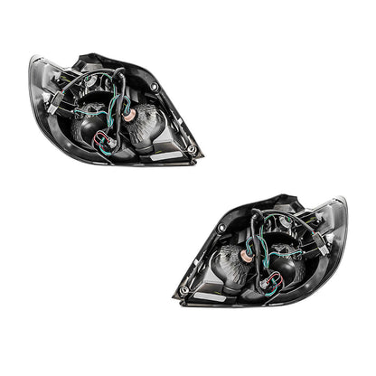 Mitsubishi Outlander ZF (2004 - 2006) Clear Halogen OEM Style Tail Lights LH + RH