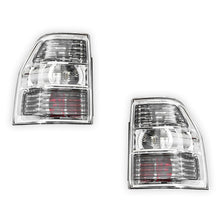 Mitsubishi Pajero NX (2014 - 2021) Clear / Chrome OEM Style Tail Lights LH + RH