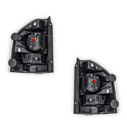 Mitsubishi Pajero NS / NT 2-Door (2006 - 2011) Clear / Black OEM Style Tail Lights LH + RH