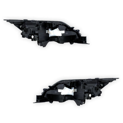 Mitsubishi Triton MR (2018 - 2023) Genuine Black / Clear Inner LED Bar Headlights LH + RH