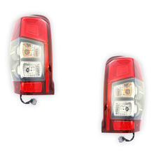 Mitsubishi Triton MR (2018 - 2023) Genuine Red / Clear LED Tail Lights LH + RH