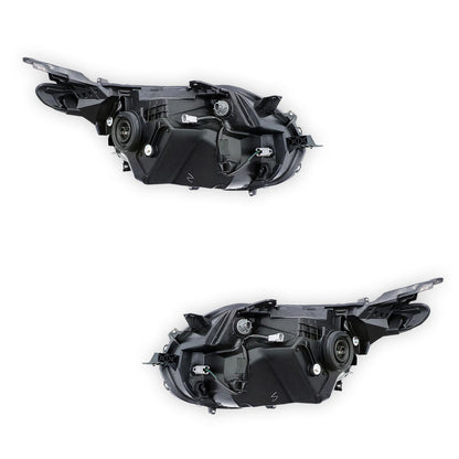 Mitsubishi Triton MQ (2015 - 2018) Genuine Black Halogen Headlights LH + RH