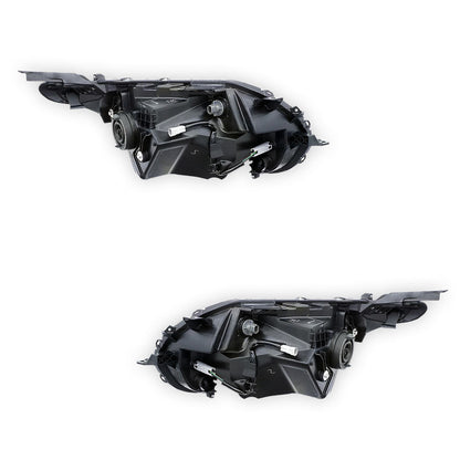 Mitsubishi Triton MQ (2015 - 2018) Genuine Clear / Black Xenon Headlights LH + RH