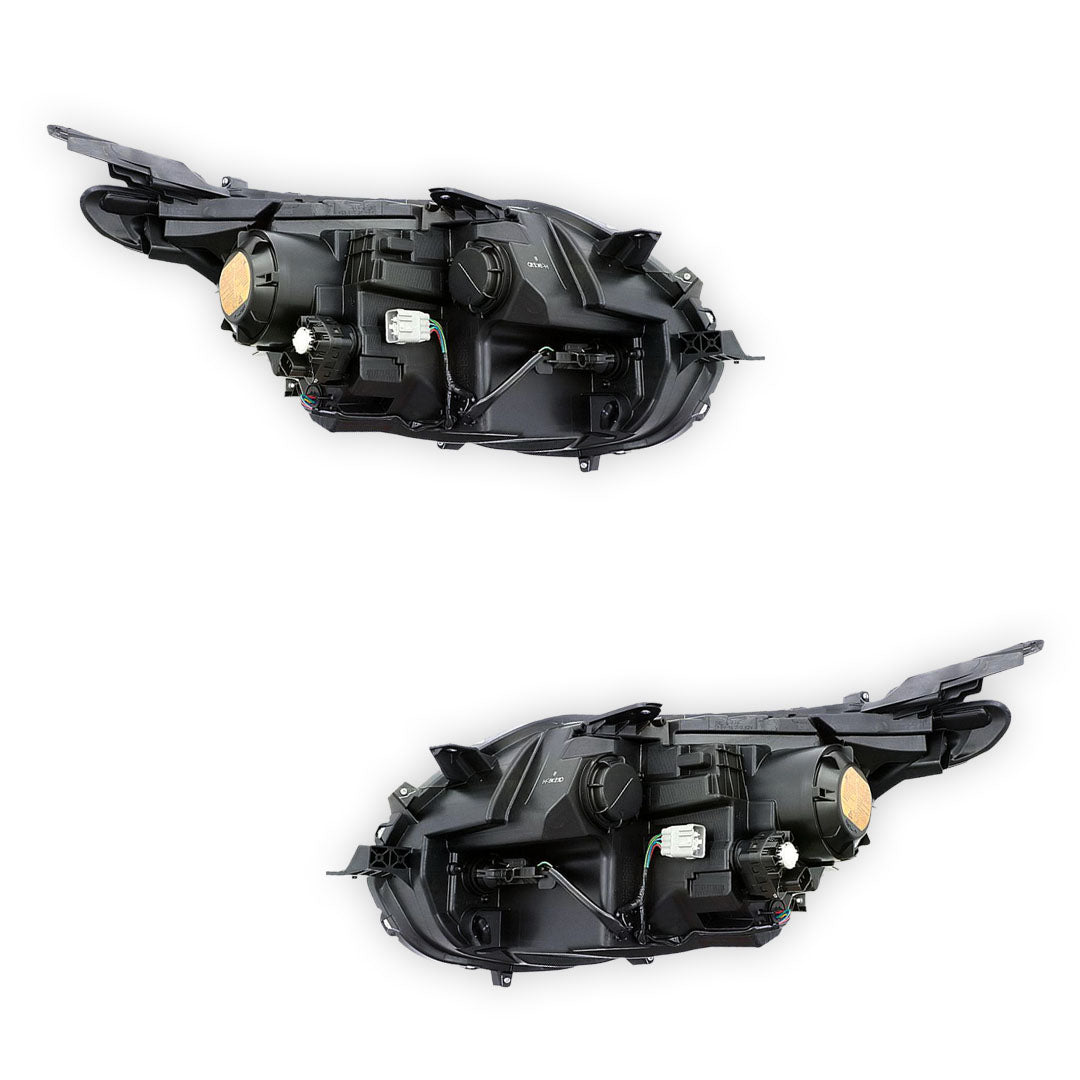 Mitsubishi Triton MQ (2015 - 2018) Genuine Clear / Chrome LED Headlights LH + RH