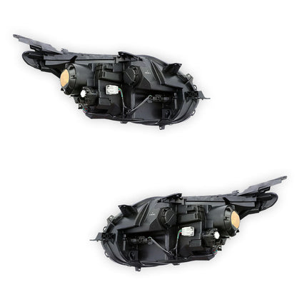 Mitsubishi Triton MQ (2015 - 2018) Genuine Clear / Chrome LED Headlights LH + RH