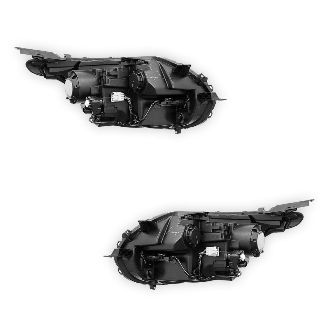 Mitsubishi Triton MQ (2015 - 2018) Genuine Black Headlights LH + RH