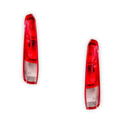 Nissan X-Trail T30 Series 2 (2003 - 2007) OEM Style Red / White  Tail Lights LH + RH