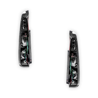 Nissan X-Trail T30 Series 2 (2003 - 2007) OEM Style Red / White  Tail Lights LH + RH