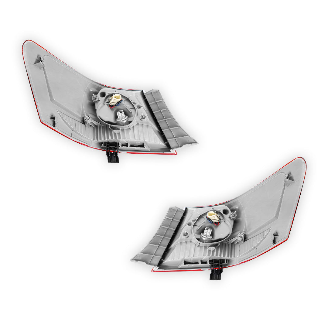 Toyota Aurion GSV40 (2006 - 2009) OEM Style Clear Red Tail Lights LH + RH