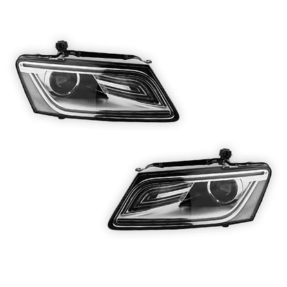 Audi Q5 8R (2008 - 2017) Genuine and OEM Xenon Headlights LH + RH