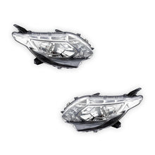 Mitsubishi Triton MQ (2015 - 2018) Black OEM Style Headlights LH + RH