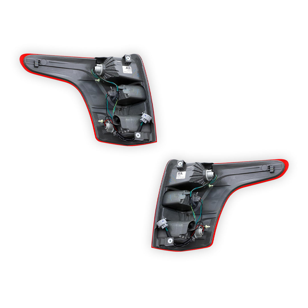 Mitsubishi Triton MQ (2015 - 2018) Genuine Red / Black  Tail Lights LH + RH