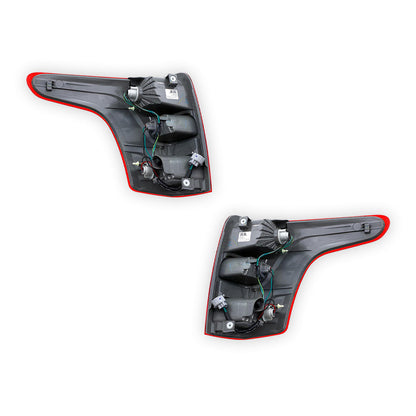 Mitsubishi Triton MQ (2015 - 2018) Genuine Red / Black  Tail Lights LH + RH
