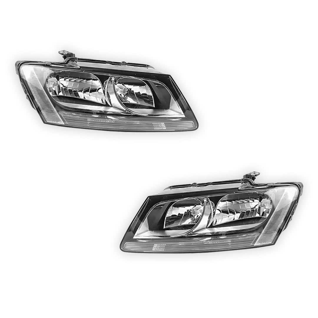 Audi Q5 8R (2008 - 2013) Genuine Halogen Headlights LH + RH