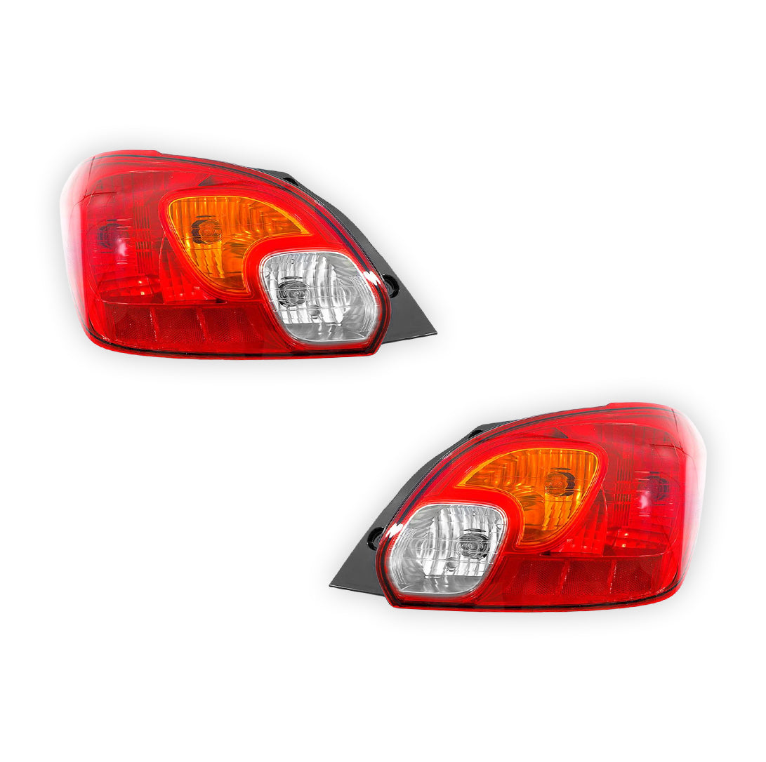 Mitsubishi Mirage LA (2020 - 2023) Genuine Red Halogen Tail Lights LH + RH