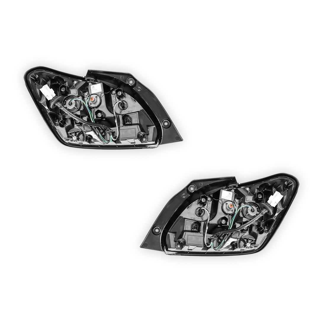Mitsubishi Mirage LA (2020 - 2023) Genuine Amber / Black LED Tail Lights LH + RH