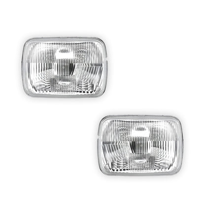 Nissan 180SX S13 Series 2 (1991 - 1994) Chrome OEM Style Headlights LH + RH