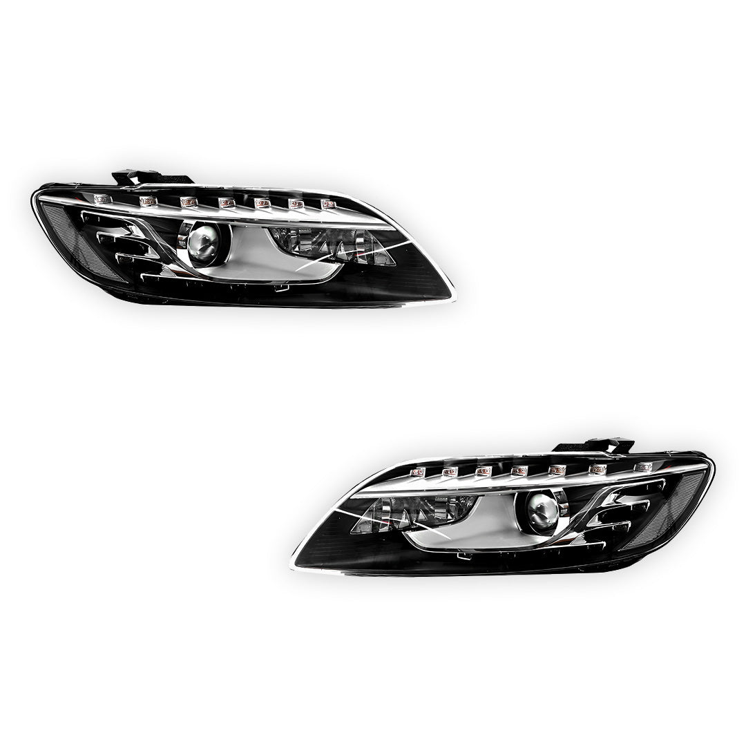 Audi Q7 4L (2010 - 2015) Genuine Xenon Headlights LH + RH