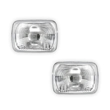 Nissan 180SX S13 Series 1 (1989 - 1990) Chrome Plastic OEM Style Headlights LH + RH
