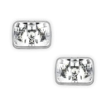 Nissan 180SX S13 Series 1 (1989 - 1990) Chrome Glass OEM Style Headlights LH + RH