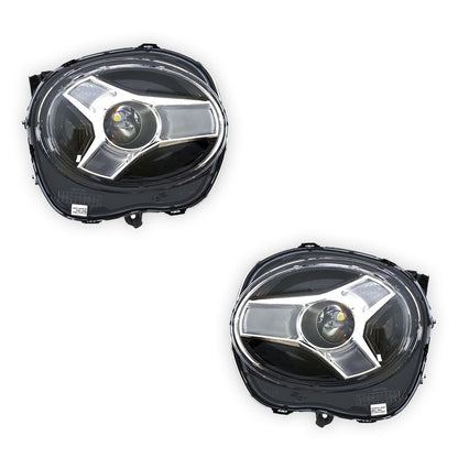 Nissan Juke F16 (2020 - 2025) Genuine Black / Chrome LED Headlights LH + RH