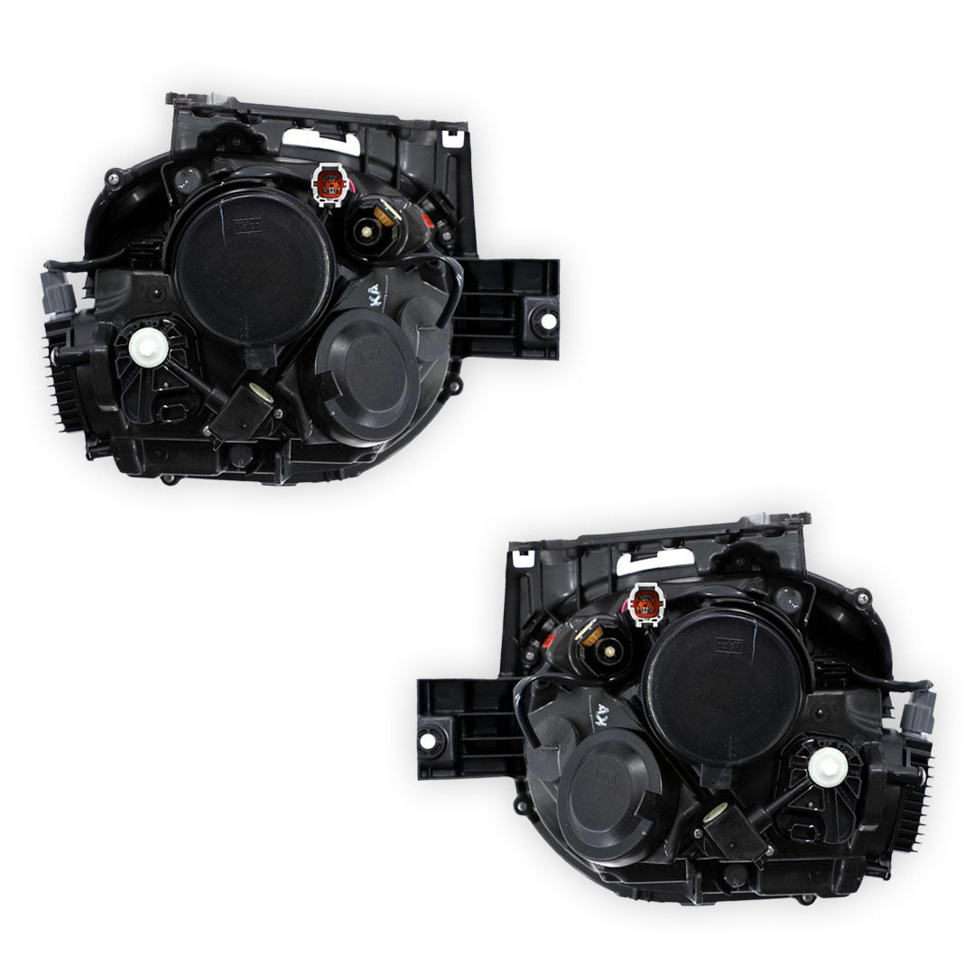 Nissan Juke F15 (2014 - 2020) Genuine Sealed Clear / Chrome Xenon Projector Headlights LH + RH
