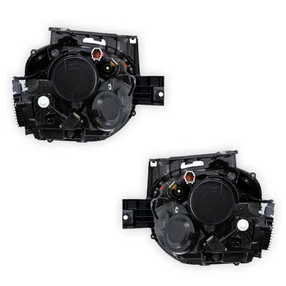Nissan Juke F15 (2014 - 2020) Genuine Sealed Clear / Chrome Xenon Projector Headlights LH + RH
