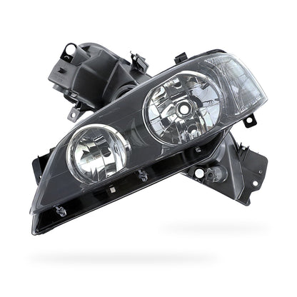 Ford Falcon BA (2002 - 2003) Black OEM Style Headlights LH + RH