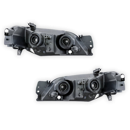 Ford Falcon BA (2002 - 2003) Chrome OEM Style Headlights LH + RH