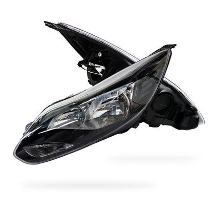 Ford Focus LW (2011 - 2012) Black OEM Style Headlights LH + RH