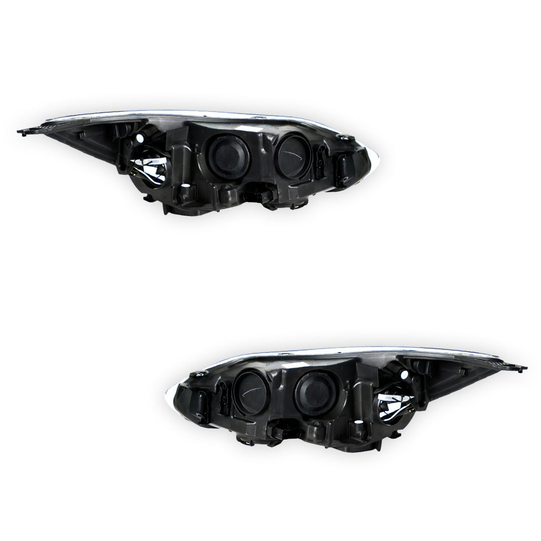 Ford Focus LW (2011 - 2012) Chrome OEM Style Headlights LH + RH